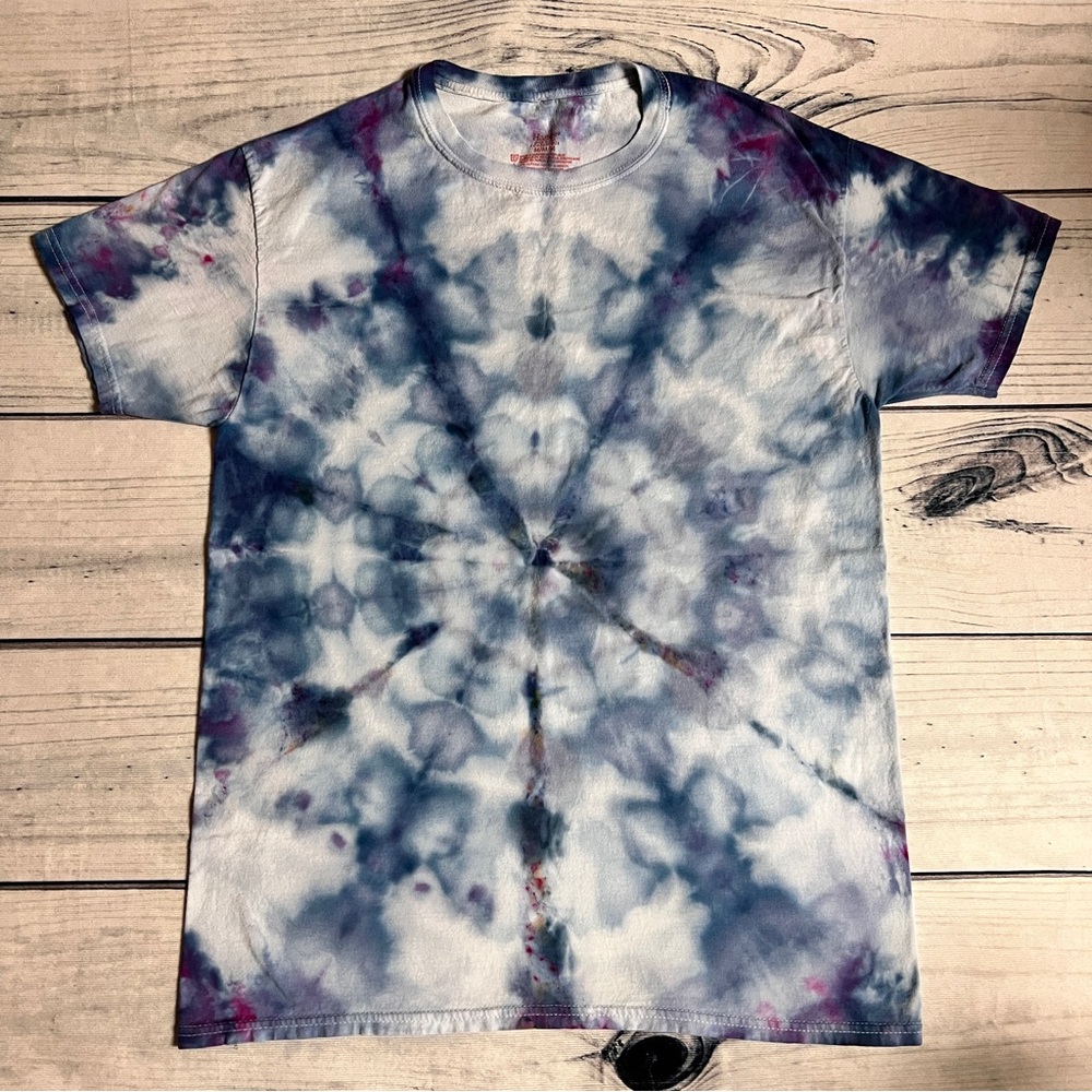 Handmade Ice Dyed T Shirt